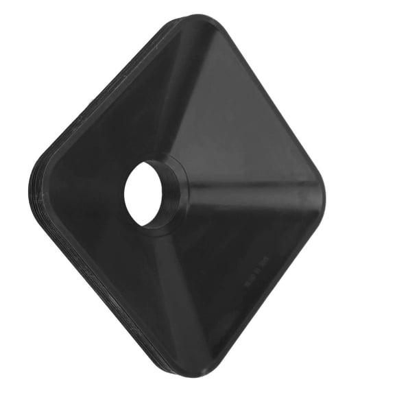 Conos para atrenamiento deportivo, 10pcs 17.7x17.7x5cm cuadrados color brillante conos compactos apilables marcador conos de fútbol conos deportivos conos de entrenamiento para