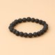 thumbnail image 4 of Pulsera de piedras preciosas semipreciosas naturales, 2 uds., 8mm, piedra Natural elástica, cristales curativos para Yoga, conjunto de pulsera y brazalete, 4 of 5