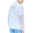 thumbnail image 5 of TMOYZQ Men's Rain Jacket Quick Dry UPF 50+ Outdoor Lightweight Windbreaker Packable Pullover for Hiking Golf Running, 5 of 7