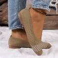 thumbnail image 6 of Willtoo Women's Casual Flat Shoes Breathable Knit Slip On Comfortable Ballet for Daily Wear Spring Summer, 6 of 7