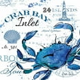 thumbnail image 3 of Paton, Julie 20x20 Black Modern Framed Museum Art Print Titled - Crab Bay Inlet, 3 of 5