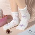 thumbnail image 3 of Loritta 7 Pairs Winter Womens Fuzzy Socks Soft Warm Cozy Fluffy Soft Fleece Socks Size 6-10, 3 of 7