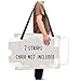 thumbnail image 3 of WINGKIND (Lot de 2) Sangle de Transport Ajustable pour Chaise de Plage, Sangle d'Épaule pour Chaise Pliante pour Plages, Camping, Randonnée, Pique-Niques et Autres Articles, 3 of 4