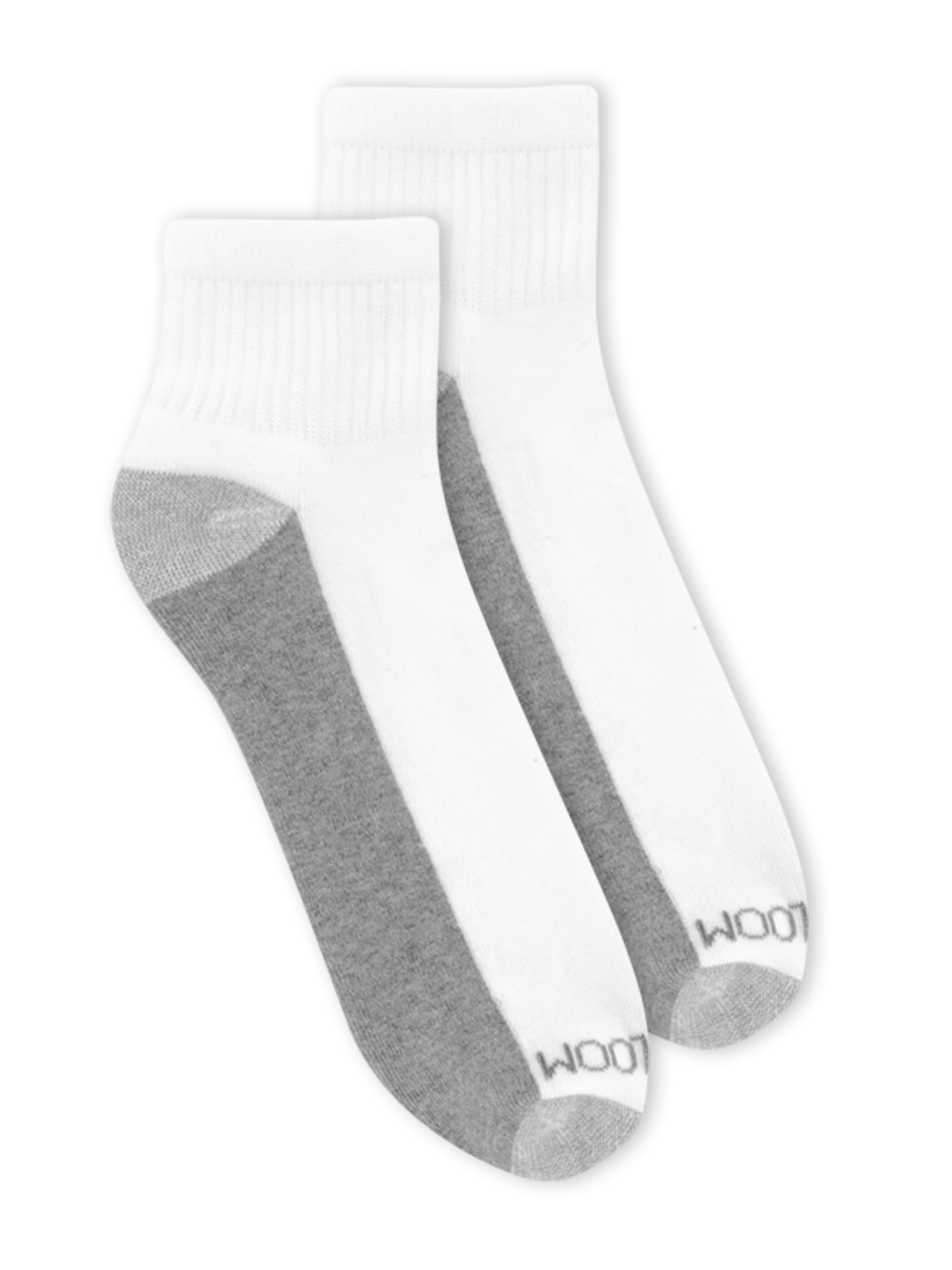 Fruit of the Loom Men's Dual Defense Cushioned Ankle Socks, 12 Pack
