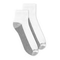 thumbnail image 2 of Fruit of the Loom Men's Dual Defense Cushioned Ankle Socks, 12 Pack, 2 of 7