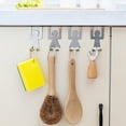 thumbnail image 6 of Momihoom Door Hook Rack Hanger, Cartoon Man Shaped Metal Steel Steel Over Cabinet Door Hook Kitchen Towel Hanger Organizer, 6 of 9