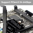 thumbnail image 4 of PCIe 4.0 X4 to Oculink SFF8611/8612 Expansion Card to SFF-8639 U.2 SSD for External Graphics Card fo, 4 of 5