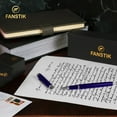 thumbnail image 2 of FANSTIK Blue Luxury Rollerball Pen (Made In USA) Chrome Finish (Lux Rollerball Blue), 2 of 4