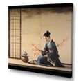 thumbnail image 2 of Designart "Asian Art euphony In Tea XI" Asian Canvas Wall Art, 2 of 5