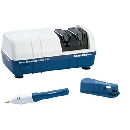 Chefs Choice Edgecraft Diamond Hone - Chef's Choice M710 White and Blue Diamond Hone Marine Sharpening Station