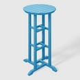 thumbnail image 3 of WestinTrends Outdoor Patio Bar Height Table and Bar Stool 3-Piece Dining Set, Pacific Blue, 3 of 8