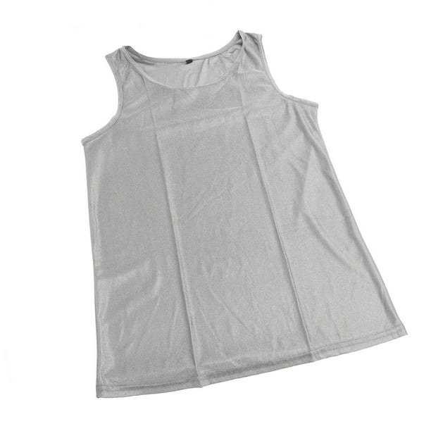 Camiseta sin Mangas con Chaleco de Protección EMF con Cómodo Jersey de Gorro con Protección EMF Tela de Fibra Bloqueador EMF Ropa de Protección EMF para Diversas Ocasiones ANGGREK Otros