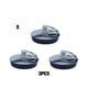 thumbnail image 5 of Billuyoard Juego de tapones de drenaje de amplia aplicación 3x hechos con tapón de fregadero de plástico y acero inoxidable con anillo Accesorios de baño Como se muestra trompeta, 5 of 6