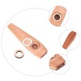 thumbnail image 4 of 1Pc Wooden Kazoo Ukulele Guitar Partner Wood Musical Instruments (Khaki), 4 of 8