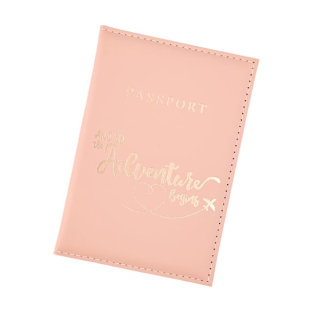 Monedero de pasaporte CUTICAT PU Funda Rosa