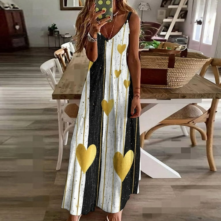 black dress with gold hearts AKIRA Wild Heart Brocade Bubble Mini Dress | Black main image 1