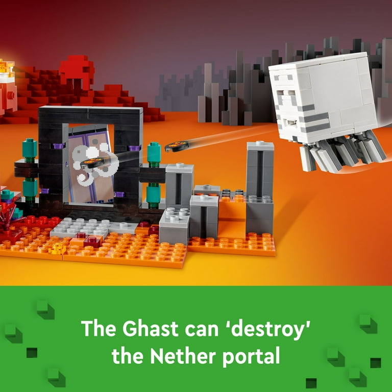 Lego minecraft nether outlet portal set