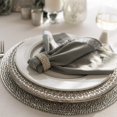 thumbnail image 6 of Sparkles Home  Madison Avenue Rhinestone Charger Plate Gold, 6 of 7