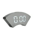 thumbnail image 1 of Reloj Simple Electrónico LED USB Mudo Despertador Digital para Oficina Dormitorio Sala de EstarBlanco, 1 of 12