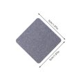 thumbnail image 2 of BEADCEST 4Pack Anti Vibration Pads for Washer Dark Grey Cushioning Appliance Protection, 2 of 8