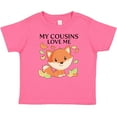 thumbnail image 3 of Inktastic My Cousins Love Me- Little Fox Boys or Girls Baby T-Shirt, 3 of 5