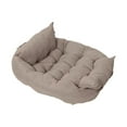 thumbnail image 2 of STARTIST Dog Bed Foldable Cat House Pet Cushion Pet Sleeping Bed for Small Large Dogs Khaki, 2 of 6