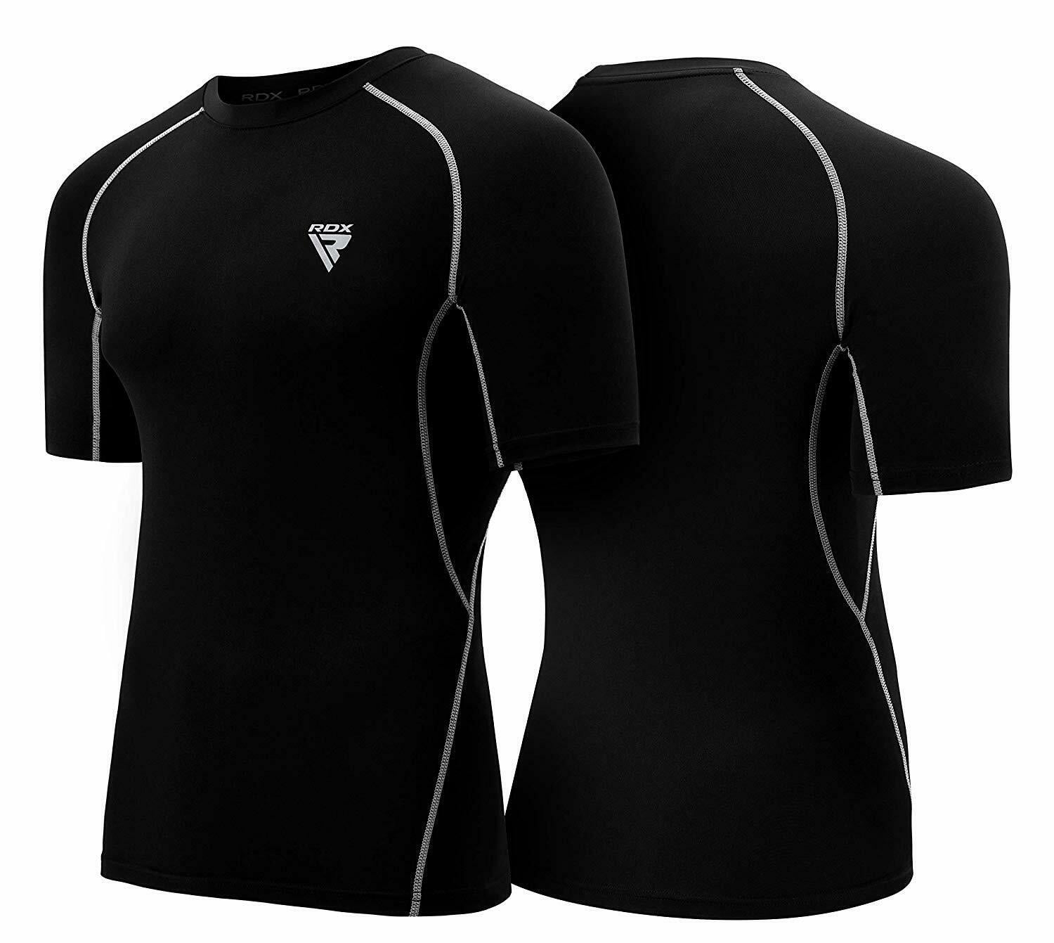 Download RDX Sports - RDX Rash Guard MMA Mens Shirt Compression Bjj Grappling Weight Loss Gym Wear ...