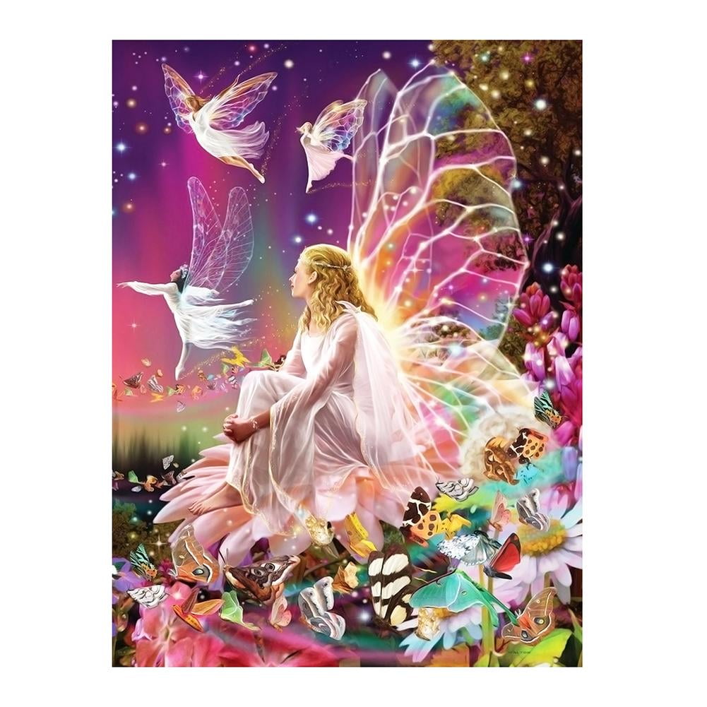 5D DIY Full Drill Diamond Painting Kits Angel Fairy Cross Stitch Embroidery Gift 5D DIY Full Drill Diamond Painting Kits Angel Fairy Cross Stitch Embroidery Gift