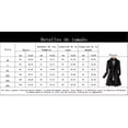 thumbnail image 2 of Gabardina De Mujer Chaqueta De Moda Corta De Color Sólido, 2 of 8