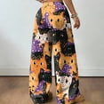 thumbnail image 5 of Trgacdwlo Halloween Pajamas Women Pants Loose Fit Sleepwear Womens Lounge Pants Funny Ghost Graphic Fall Cozy Comfy Women's Pajama Bottoms, 5 of 5