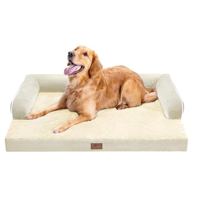 Cama ortopédica grande para perros MEKIY 91 x 69 x 18 cm, impermeable