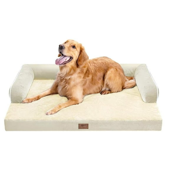 Cama ortopédica grande para perros MEKIY 91 x 69 x 18 cm, impermeable