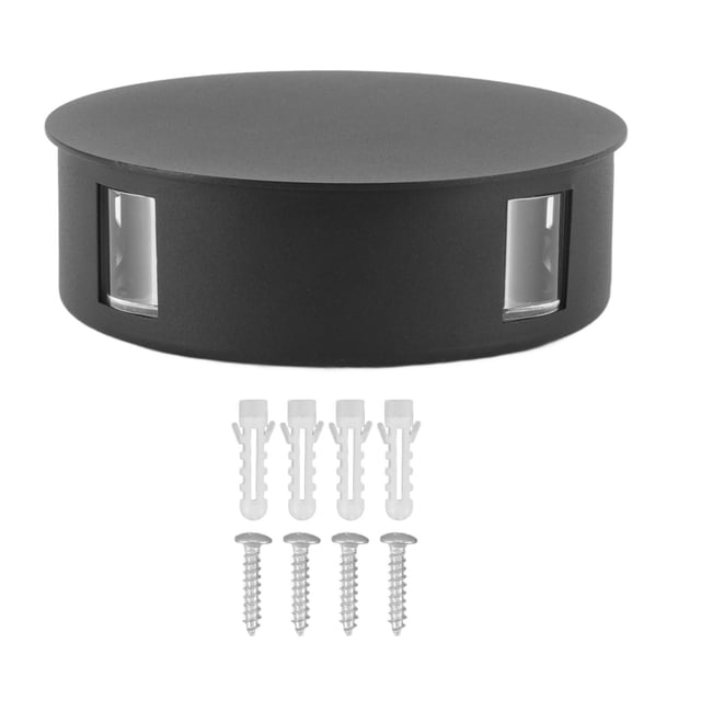 Luz de pared con haz, lámpara de pared moderna LED Lámpara de pared impermeable Luz de pared de aluminio simple Máxima comodidad