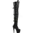 thumbnail image 2 of Women's Pleaser Adore 3028 Lace-Up Thigh-High Boot, 2 of 4