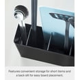thumbnail image 4 of Yamazaki Home Utensil and Thin Cutting Board Holder, Black, Steel, Utensil Holder, 4 of 7