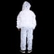thumbnail image 3 of Chaqueta de camuflaje blanca como la nieve + traje de pantalón para juegos de caza y acampada al aire libre en invierno, 3 of 8