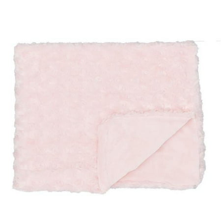 UPC: 0620281017926 | Rose Textile 1792 Curly Plush Blanket Pink
