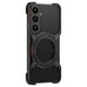 thumbnail image 1 of For Samsung Galaxy S24 Case Kickstand Metal Bumper Magnetic Phone Cover - Black Purple, 1 of 5