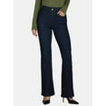 thumbnail image 3 of Levi Strauss Signature Women's and Women's Plus Shaping Perfect Pull On Flare Jeans, Sizes 2-28, 3 of 5