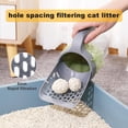 thumbnail image 3 of 3 in 1 Litter Box Shovel with Bags, Cat Litter Box Scoop Holder, Multi-Hole Sifting Litter Box Shovel for All Litter Types, Odor-Control Waste Disposal (Gray,1 Trash Bags), 3 of 8