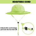 thumbnail image 3 of 2win2buy Net Hat with Neck Face Cover, Sun Hat with Mesh , Anti Mosquito Gnats Net Hat for Hiking, Backpacking,Camping-Green, 3 of 6