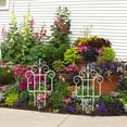 thumbnail image 4 of OULII 2Pcs Decorative Fencing with Versatile Use for Flower Bed White PP Easy Installation, 4 of 8