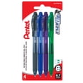 thumbnail image 1 of EnerGel-X Retractable Gel Roller, (0.7mm) Metal Tip, Blister, 4PC Pack Assorted, 1 of 1