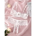thumbnail image 4 of Pijama de estilo europeo y americano para mujer, pijama sexy con tirantes de encaje, lencería sexy de dos piezas para mujer, 4 of 6