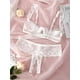 thumbnail image 4 of Pijama de estilo europeo y americano para mujer, pijama sexy con tirantes de encaje, lencería sexy de dos piezas para mujer, 4 of 6