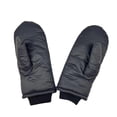 thumbnail image 2 of Manoplas de invierno cálidas, cómodas y gruesas, para hombre y mujer, ligeras, para clima frío, de plumón. Negro, 2 of 5
