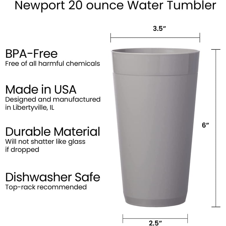 acrylic highball tumblers Pier 1 Clear Acrylic Tumbler 18 oz Highball Drinking Glasses (Set of 4)   Martie