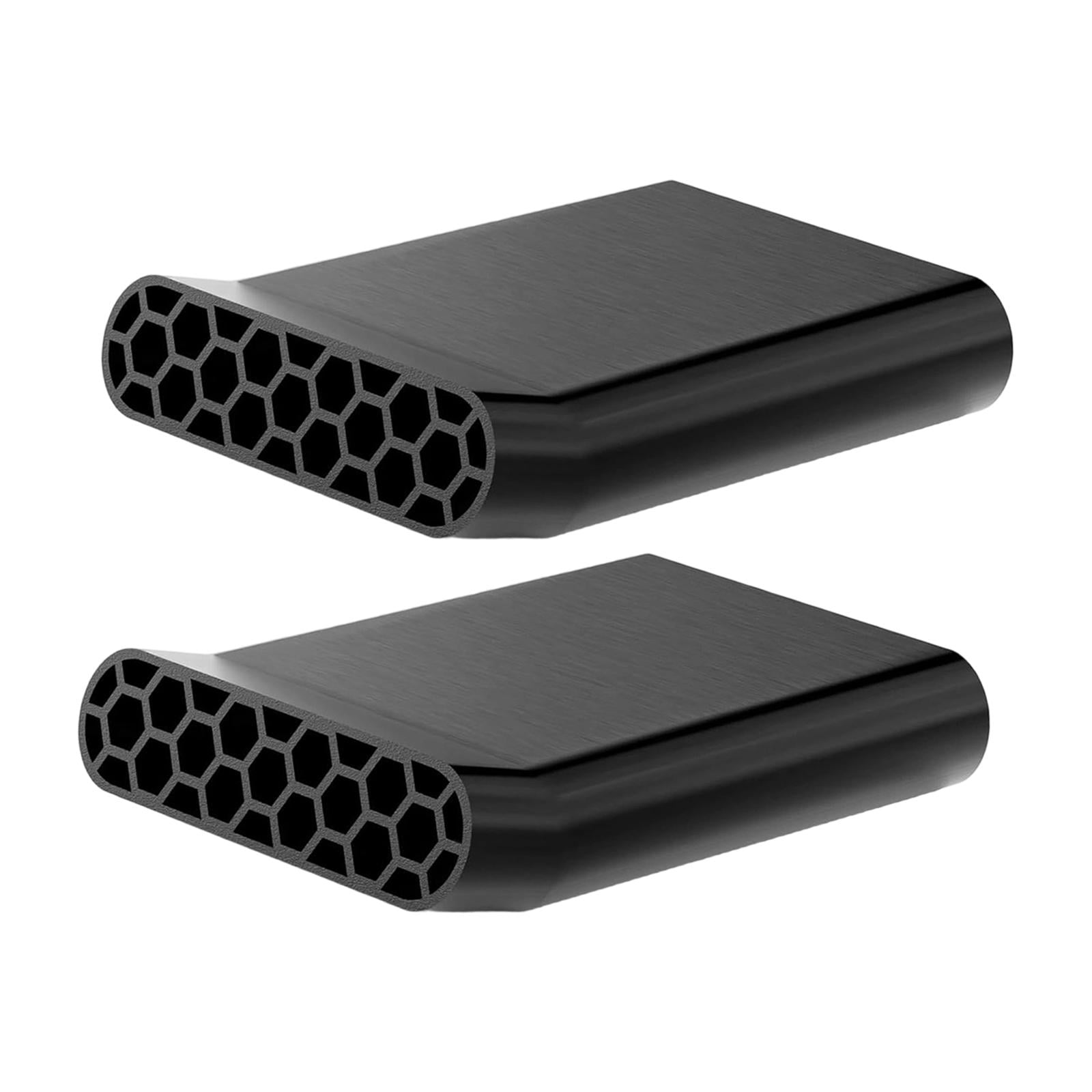 funtasica 2 Pieces Rear Floor Vent Extenders for Ford F150 2015-2024 Accessory