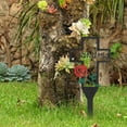 thumbnail image 4 of MasteelfCA Cemetery Cross Memorial Cross Stake Metal Cross Garden Stake Cemetery Stake for Grandma, 4 of 9