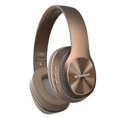 thumbnail image 4 of Bluetooth 5.0 Auricures inalámbricos para colocar sobre s Auricures con estéreo FM Ranura para TF marrón, 4 of 8